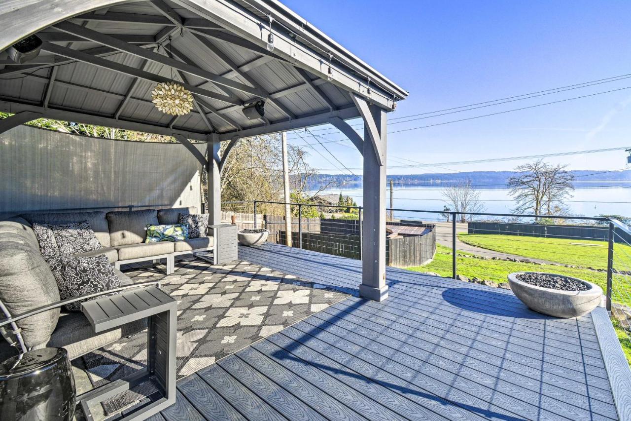 Puget Sound Cabin With Hot Tub And Water Views! بريميرتون المظهر الخارجي الصورة